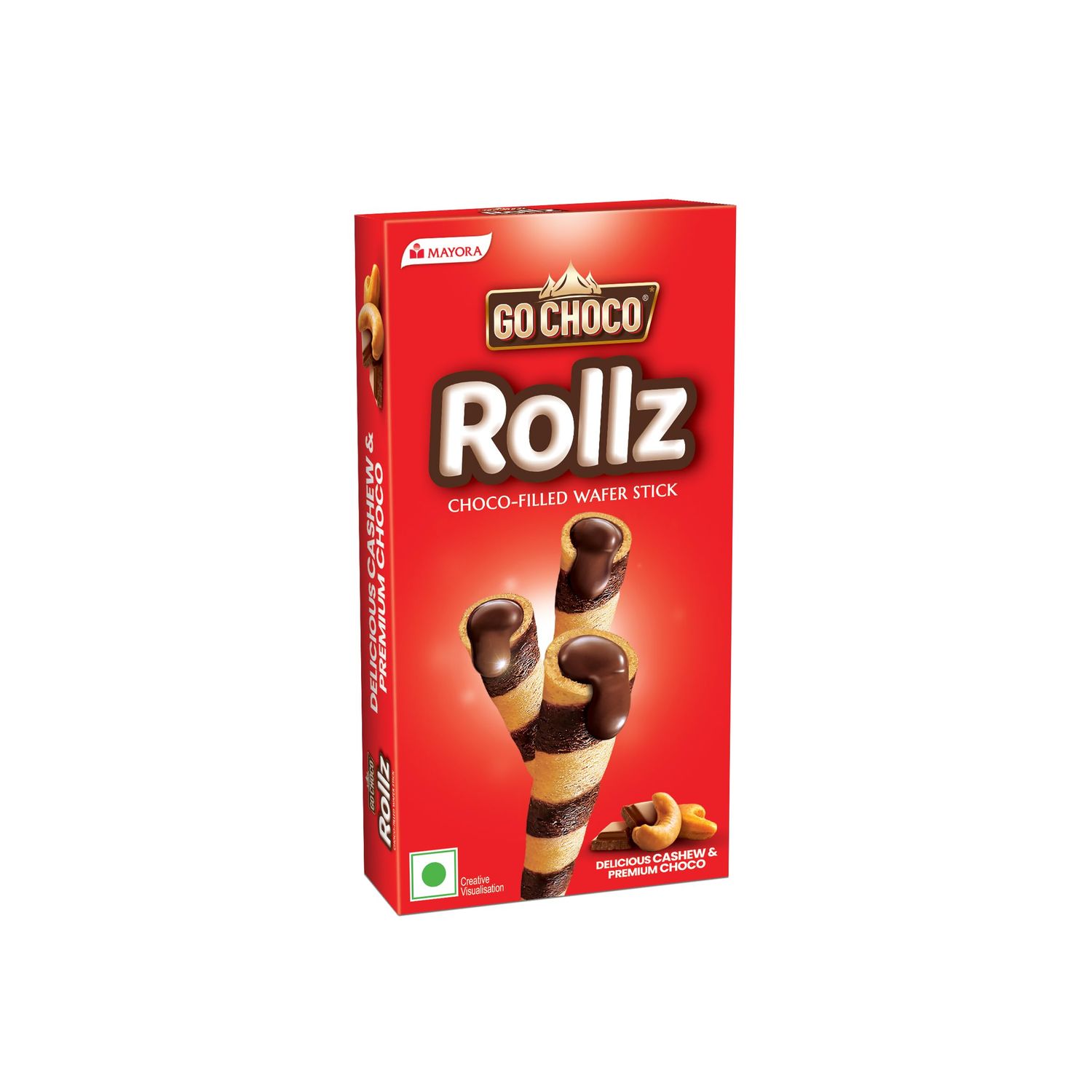 Mayora Choki Choki Choco Filled Waffer Stick (Rollz)45g
