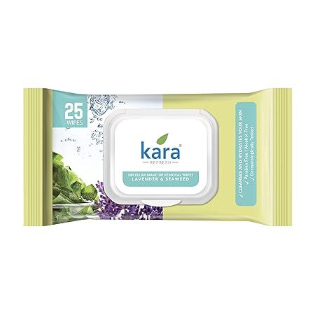 Kara Micellar Make Up Removal Wipes - 25 Pulls