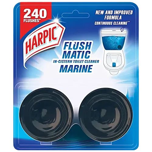 Harpic Flush Matic In-Cistern Toilet Cleaner - 50 g (Pack of 2)
