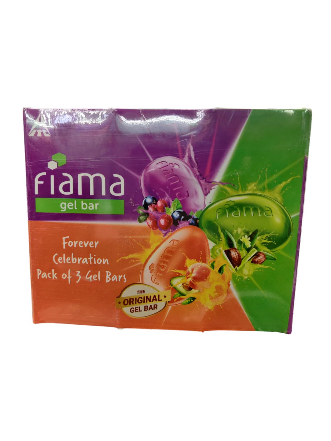 Fiama Gel Bar Soap, Variety Pack - 125g (Pack of 5) 