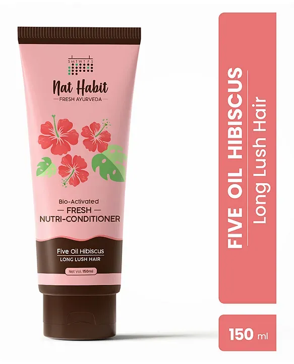 Nat Habit Five Oil Hibiscus Fresh Nutri - Conditioner - 150ml -(283)