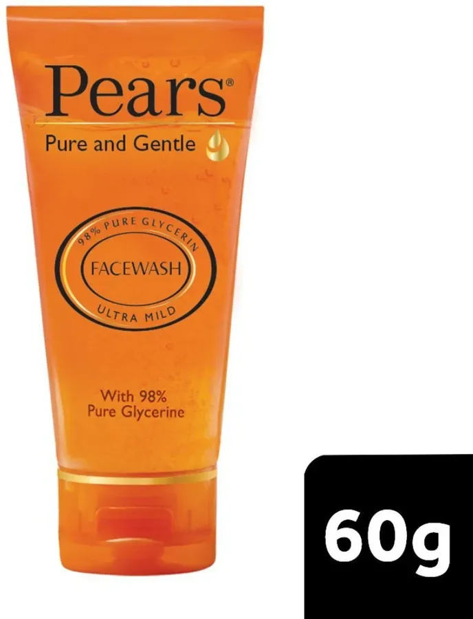 Pears Pure &amp; Gentle Face Wash (Brown) - 60gm (160)