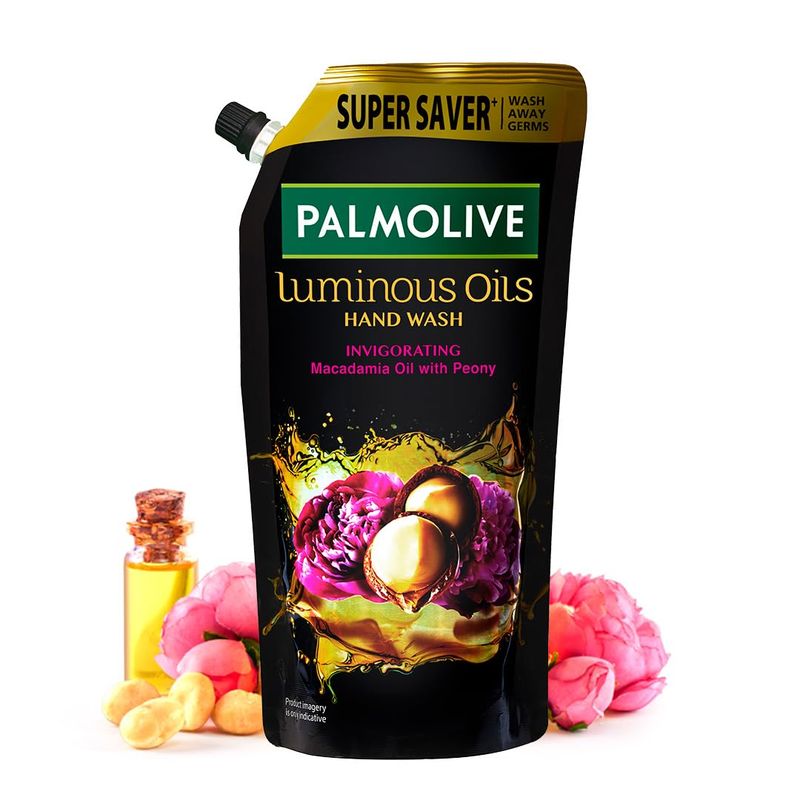 Palmolive Luminous Oil Invigorating Macadamia Oil With Peony Hand Wash Refill - 750ml