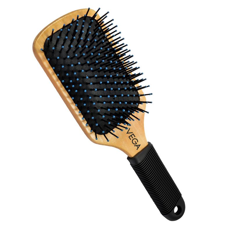 Vega Premium Collection Wooden Paddle Hair Brush E1-PB (599)