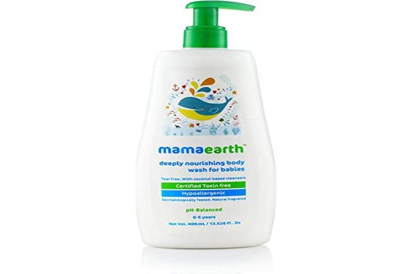 Mamaearth Deeply Nourishing Body Wash for Babies - 400ml (499)