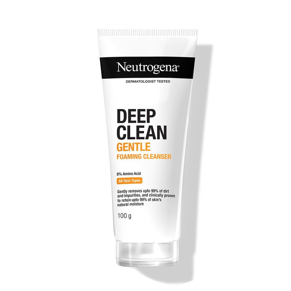 Neutrogena Deep Clean Foaming (Tube) Cleanser, 100g (345)