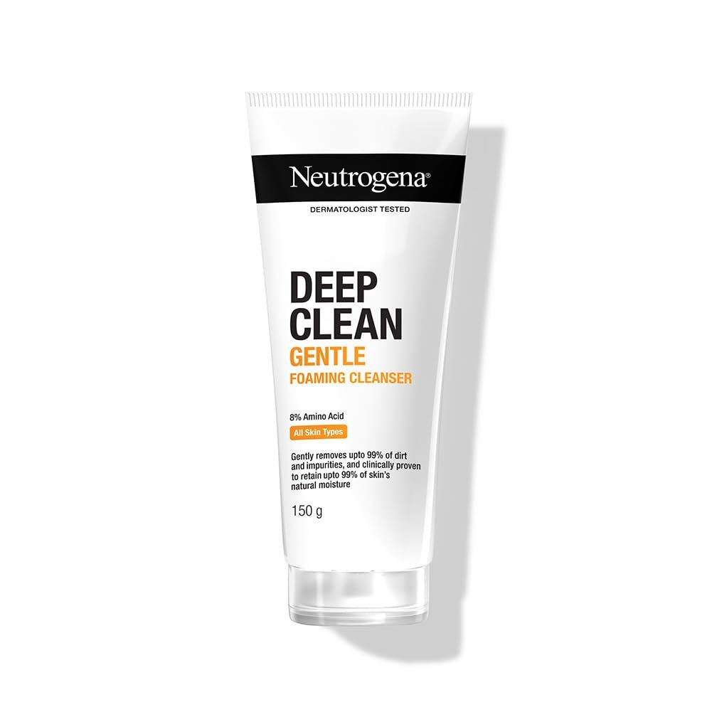 Neutrogena Deep Clean Foaming (Tube) Cleanser, 150g (460)