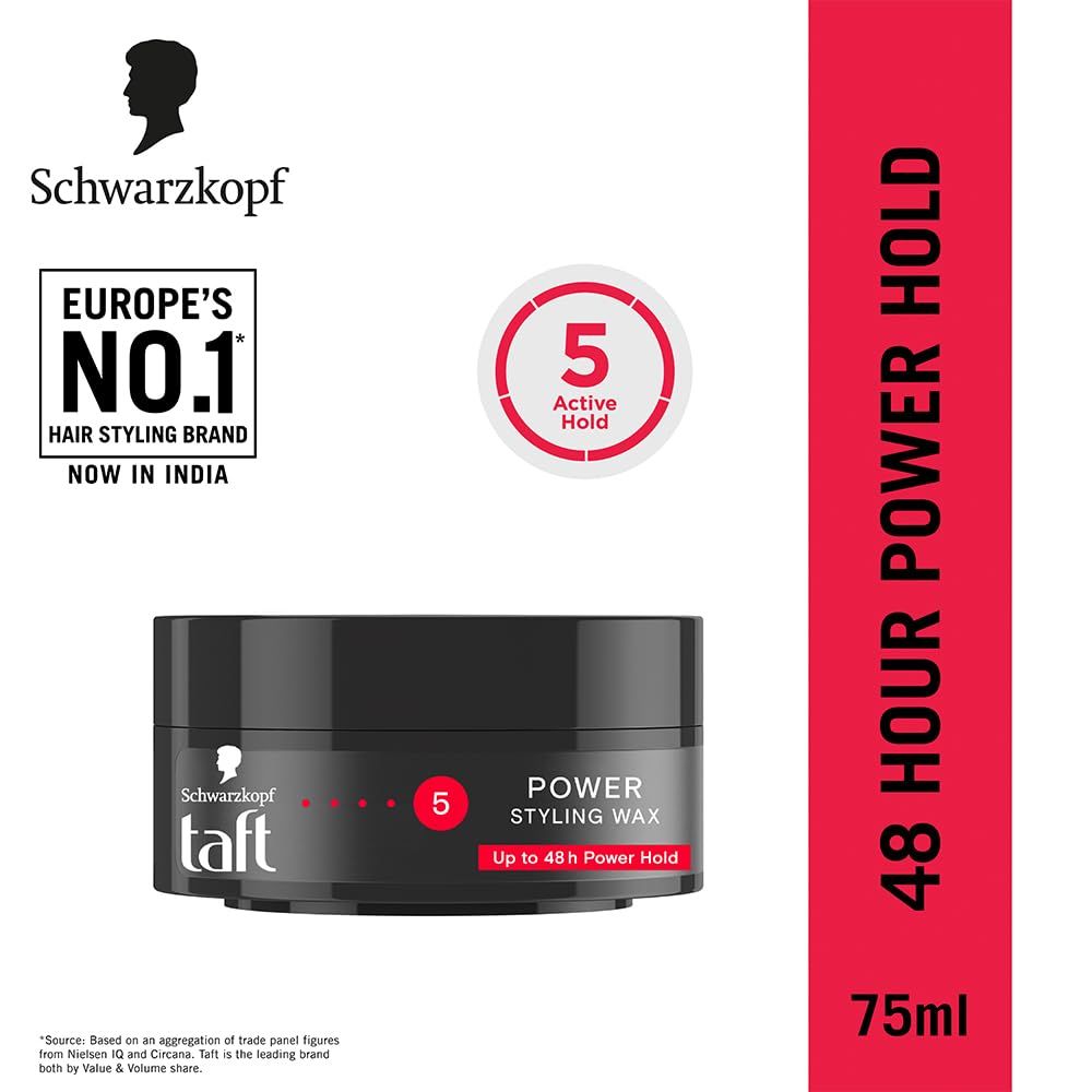 Schwarzkopf Taft Power Styling Wax - 75ml (500)