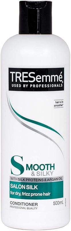 tresemme silky smooth conditioner for dry frizz prone hair - 500ml (600) 