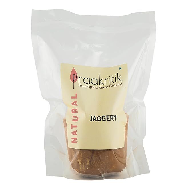 Praakritik Natural Jaggery 900gm (Gur) -(180)