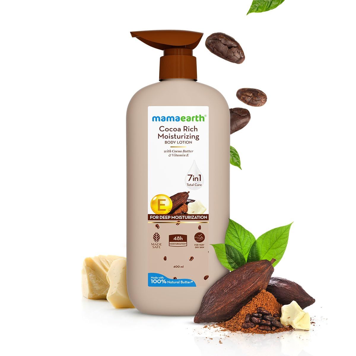 Mamaearth Cocoa Rich Moisturizing Body Lotion 400ml (499)