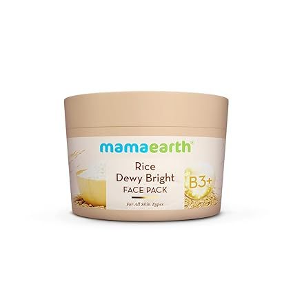 Mamaearth Rice Dewy Bright B3+ Face Pack 200 g (499) 