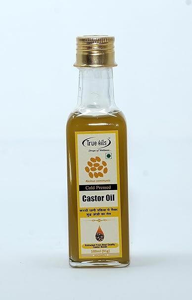 True Oil Cold Pressed  Castor Oil 100 ml (250)