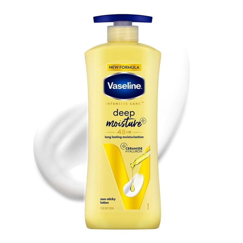 Vaseline Intensive Care Deep Restore (Yellow) Body Lotion - 400ml (515)
