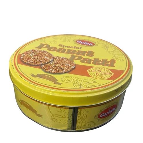 Gulab Special( Peanut Patti 500gm (Round Tin Pack)