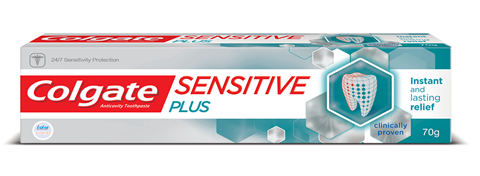 Colgate Sensitive Plus Toothpaste - 70gm Colgate Sensitive Plus Toothpaste - 70gm