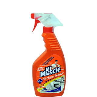 Mr. Muscle 5-in-1 Kitchen Cleaner - Orange, 500ml