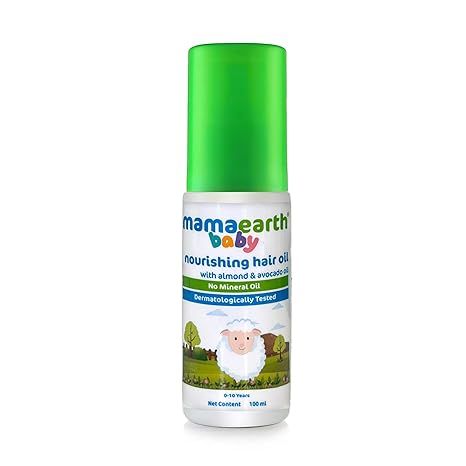 Mamaearth Baby Nourishing Hair Oil -100ml (299)