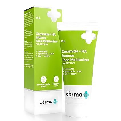 The Derma Co Ceramide +HA Intense Daily Face Moisturizer - 50 gm (349)