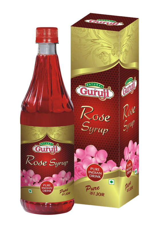 Guruji Rose Sharbat - 750ml