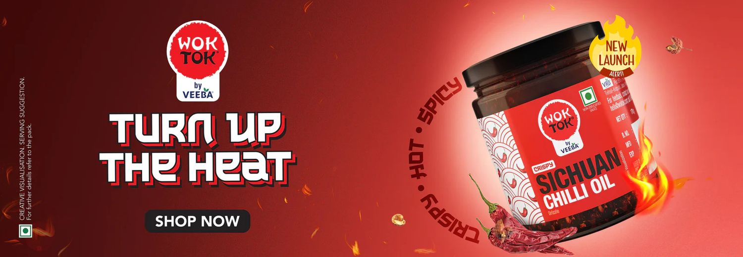 Veeba Wok Tok  Crispy Sichuan Chilli Oil 170gm