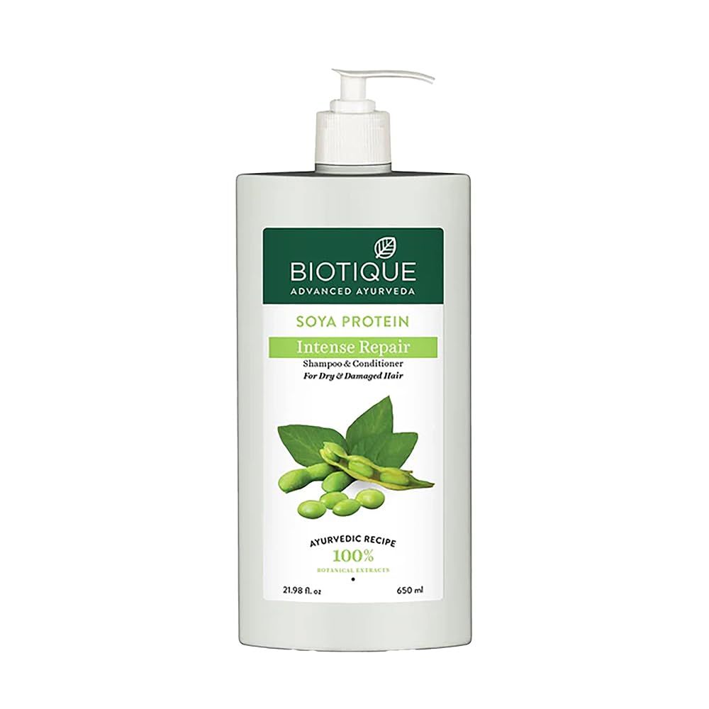 Biotique Bio Soya Protein Fresh Nourishing Shampoo - 650ml (780)
