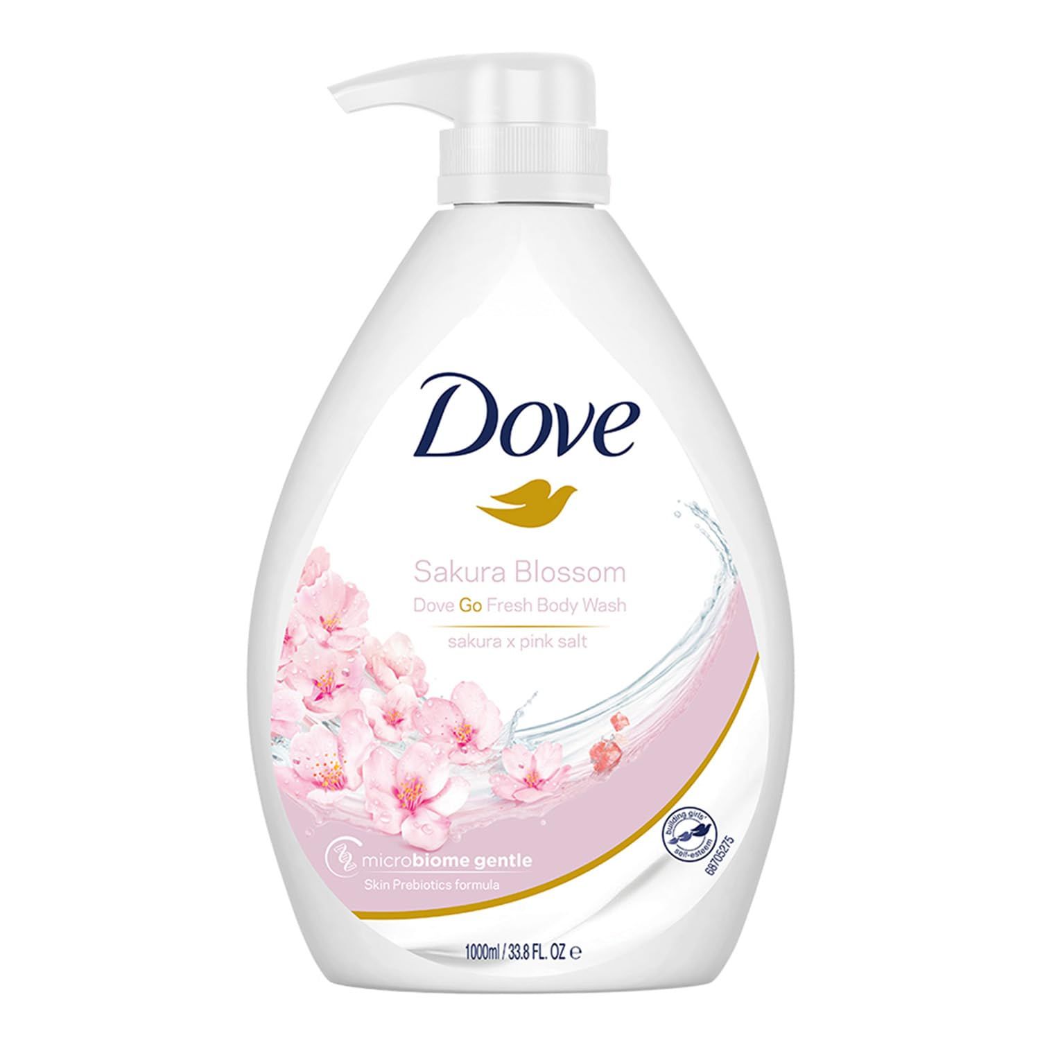 Dove Sakura Blossom Body Wash - 1Ltr (949)