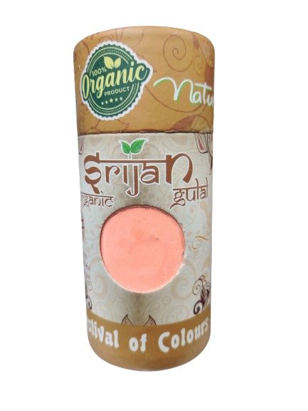 Organic Herbal Gulal Orange (Woody Oriental Fragrance) 100 gm Box