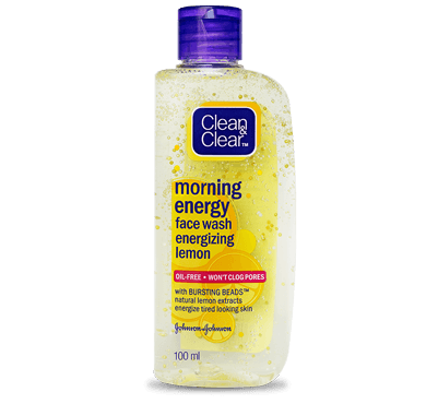 Clean &amp; Clear Morning Energy Facewash, Lemon - 100ml (235)