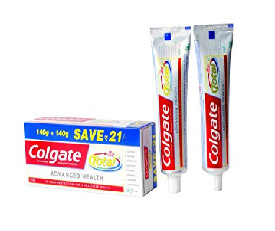 Colgate Total Advanced Health Toothpaste Pack of  140G+ 140G