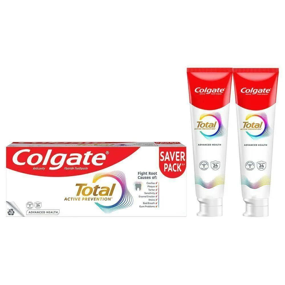 Colgate Total Advanced Health Toothpaste Pack of  140G+ 140G