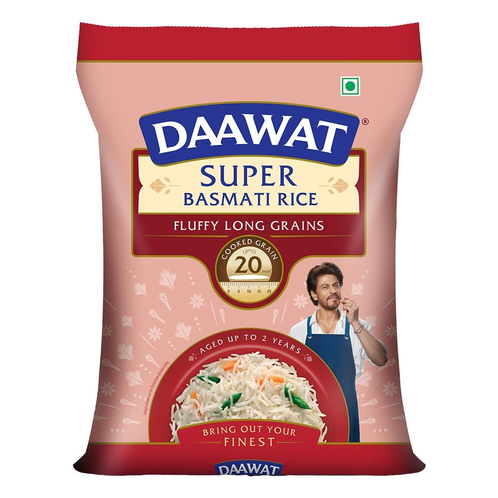 Daawat Super Basmati Rice - 5kg (1155)