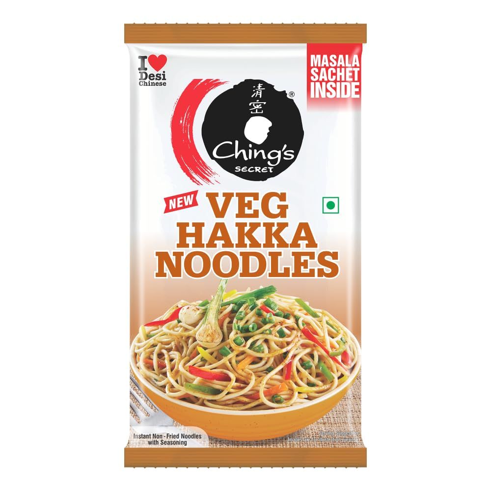 Chings Secret Veg Hakka Noodles - 140g (35)