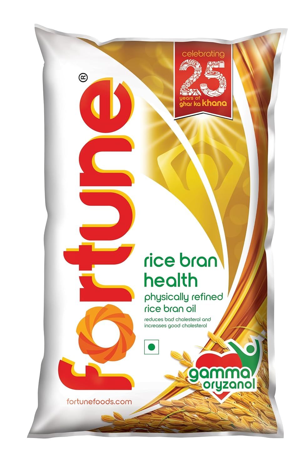 Fortune Rice Bran Oil - 750G Pouch