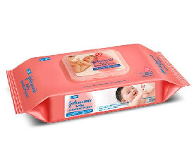 Johnsons Baby Skincare Wipes (72 Wipes) 