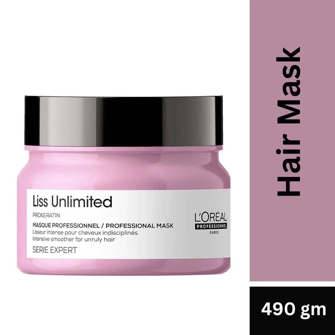 Loreal Professionnel Liss Unlimited Masque For Frizzy Hair - 490g (1650)