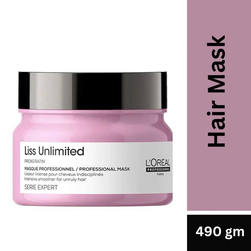 Loreal Professionnel Liss Unlimited Masque For Frizzy Hair - 490g (1650)