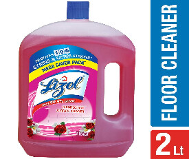 Lizol (Pink) Disinfectant Floor Cleaner Floral - 2LTR (510)