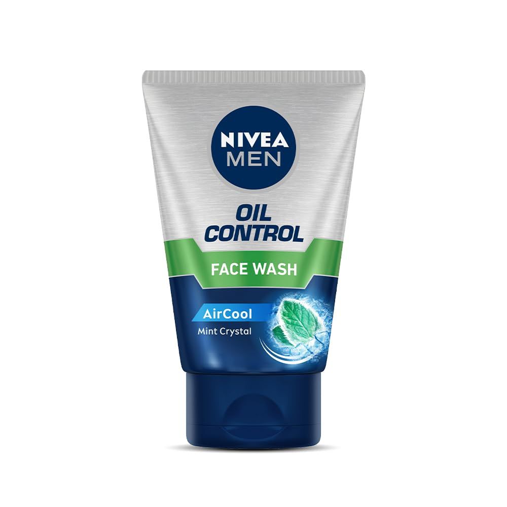 Nivea Men Oil Control Face Wash (10X whitening), 100gm (299)