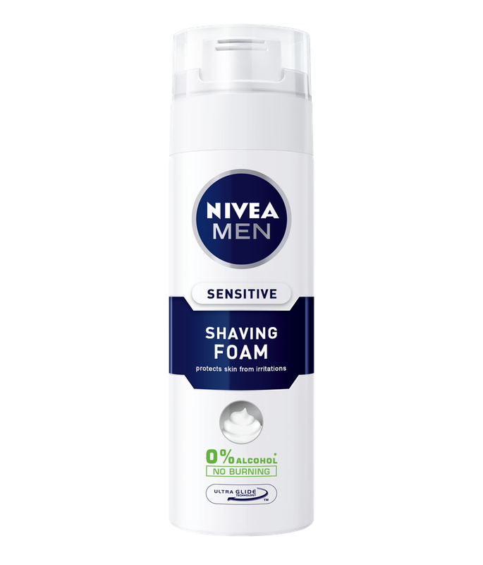Nivea Men Sensitive Shaving Foam - 200ml+50ml (375)