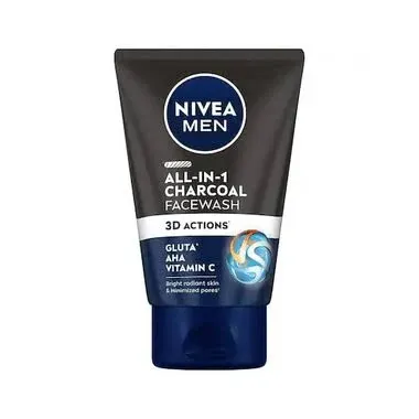 Nivea Men All-In-1 Facewash, 100g (329)