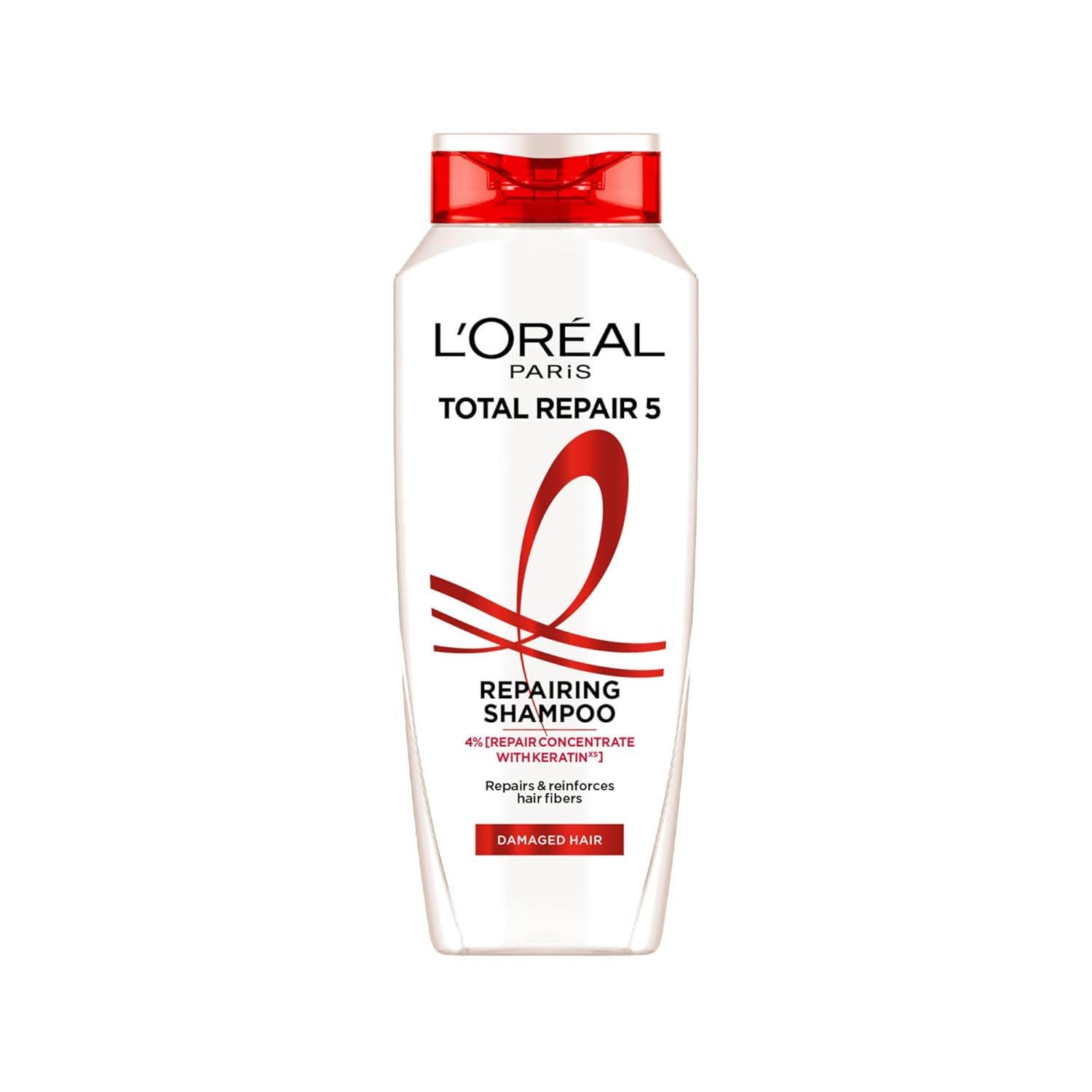 Loreal Paris Total Repair 5 Advanced Repairing Shampoo, 340ml (450)