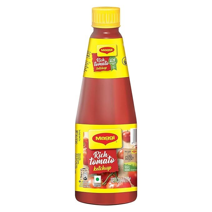 Maggi Rich Tomato Ketchup Bottle - 960g + S