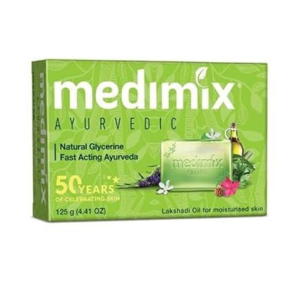 Medimix Ayurvedic Glycerine Soap - 3 X125g (3 PC)