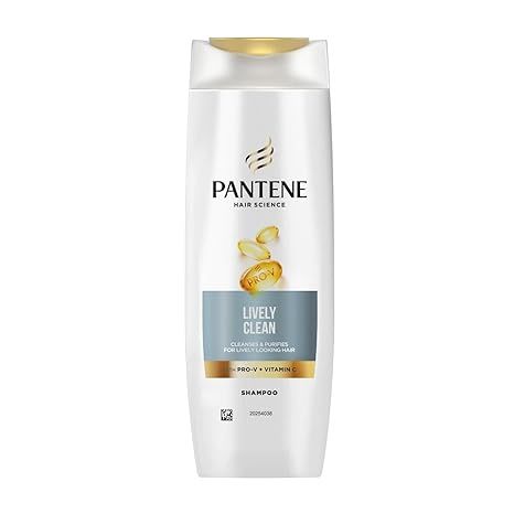 Pantene Lively Clean Shampoo, 180ml (195)