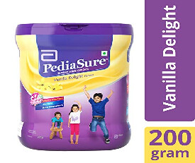 Pediasure Vanilla Flavoured Health &amp; Nutrition Drink Powder - 200gm (390)