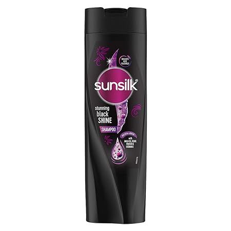 Sunsilk Stunning Black Shine Shampoo (BLACK) - 360ml (385)
