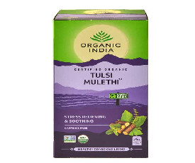 Organic India Tulsi Mulethi, 25 Tea Bags (244)