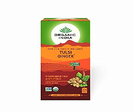 Organic India Tulsi Ginger Tea, 25 Tea bags (244)