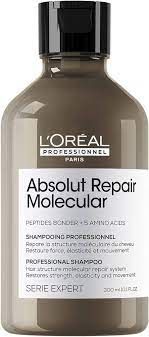 LOreal Professionnel Absolut Repair Molecular Shampoo for Damaged Hair - 300 ml (1390)